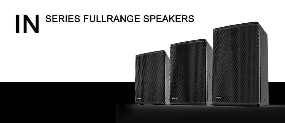 NOVA - IN Series - 2-Way Multifunctional Fullrange Speakers.